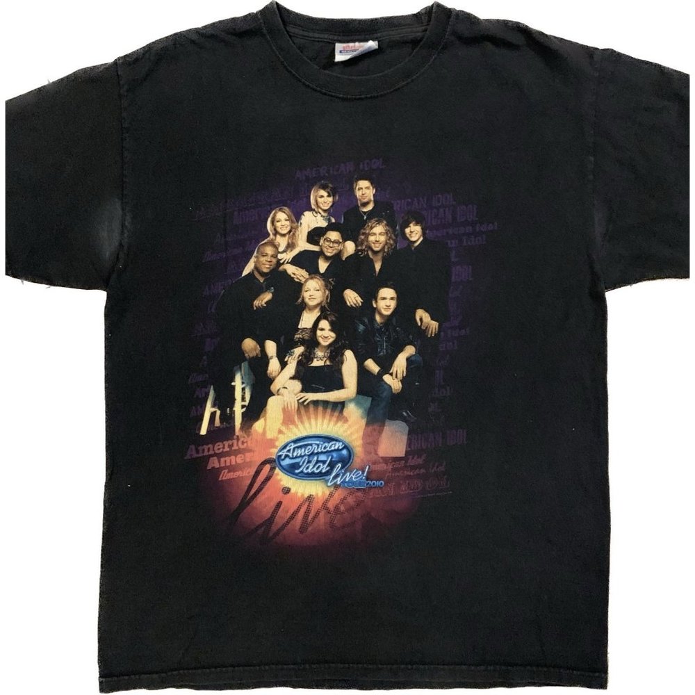 Pre-owned American Idol live tour 2010 T-Shirt